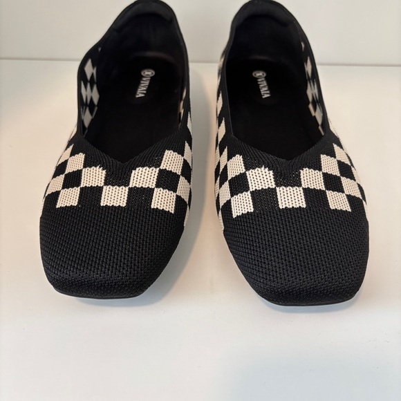 Vivaia Margot 2.0 square toe flats 41.5 Wide - Picture 4 of 12